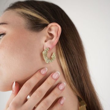 Yellow Mini Margareth Earrings