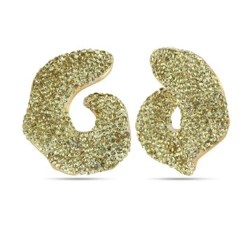 Blue Crystal Penelope Earrings