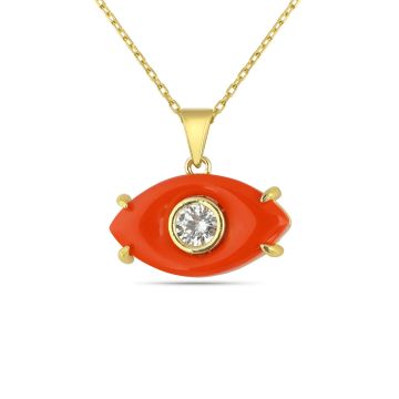 Lucy Blue Eye Necklace