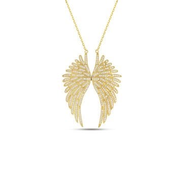 Freedom Love Wing Necklace