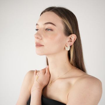 Navy Ellie Earrings