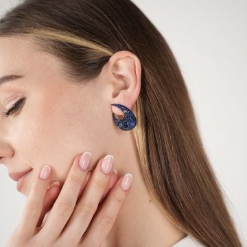 Navy Ellie Earrings