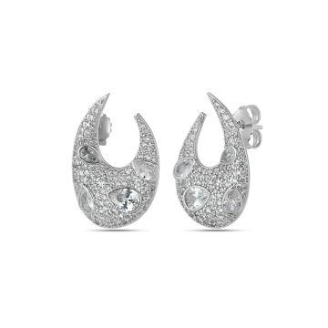 Navy Ellie Earrings