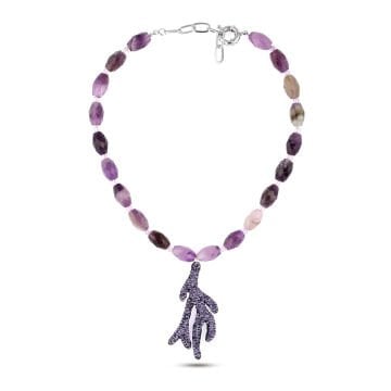 Ametist Coral Necklace