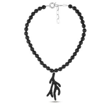 Black Coral Necklace