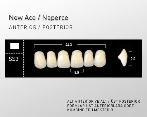 New Ace & Naperce - SS3 Formu - (1 Kutu = 4 Takım)