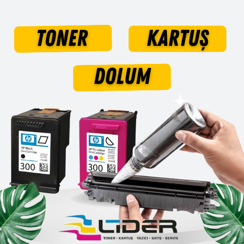 Antalya toner ve kartuş dolum merkezi bitmiş toner ve kartuşlarınızı garantili olarak dolduruyoruz.