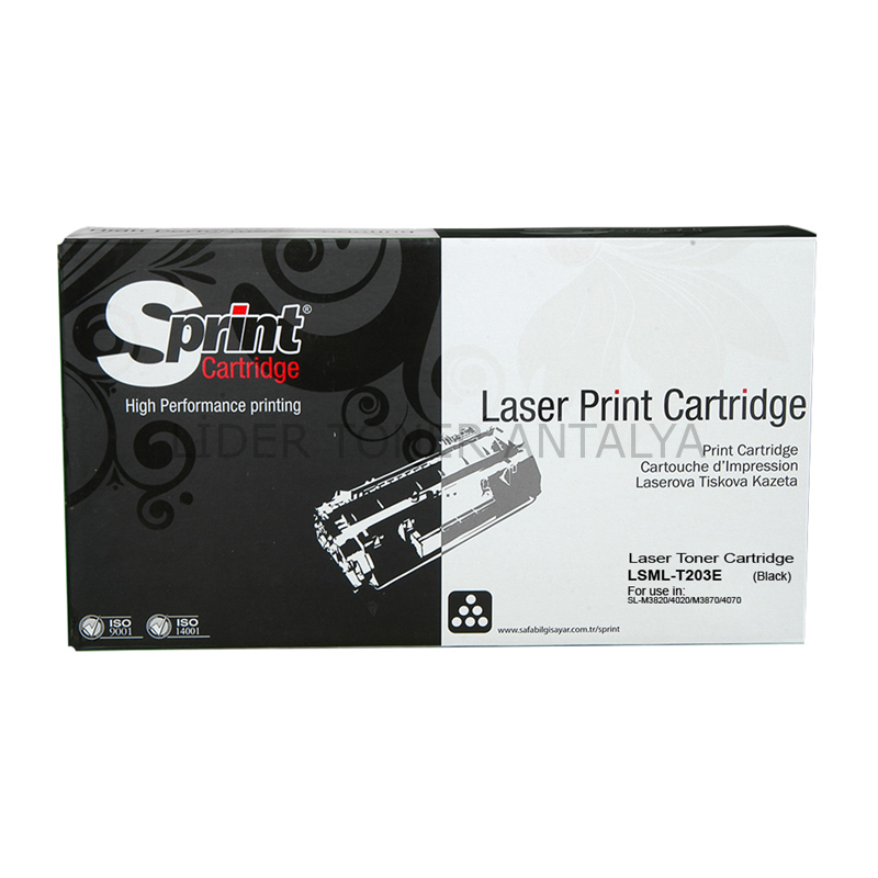 S PRINT MLT-D203E TONER (10K*) ÇİPLİ ✅