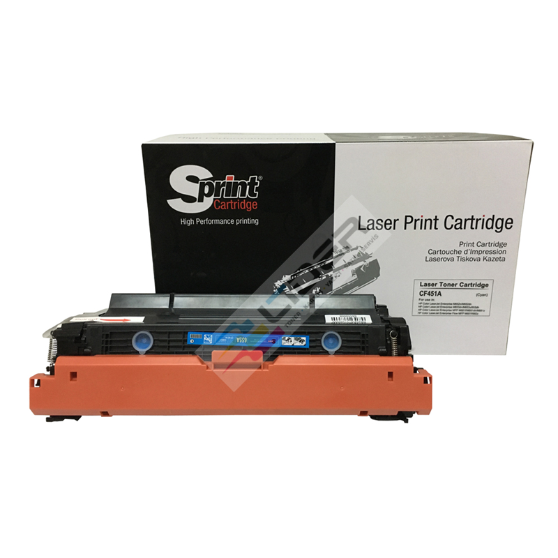 S PRINT CF451A (655A) CYAN TONER (10.5K*)