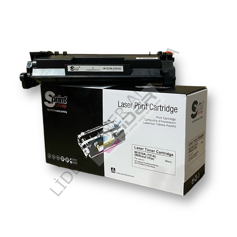 S PRINT W1510A (151A) TONER - ÇİPLİ - 3.05K* ✅