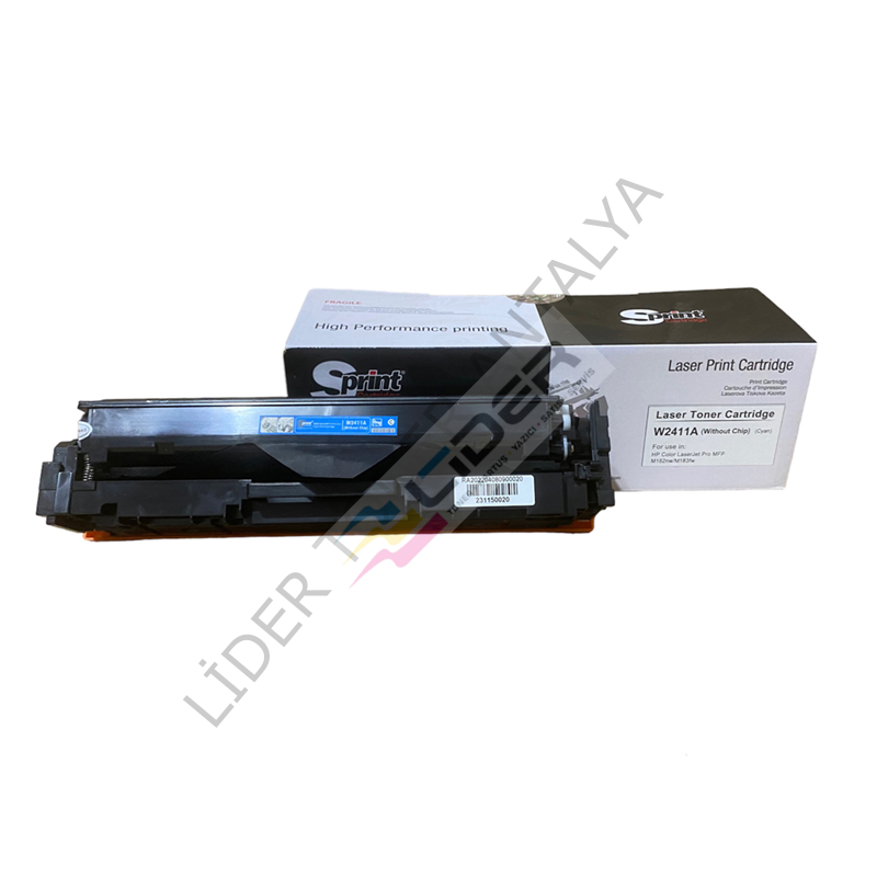S PRINT W2411A (216A) CYAN TONER-ÇİPLİ (0.85K*)✅