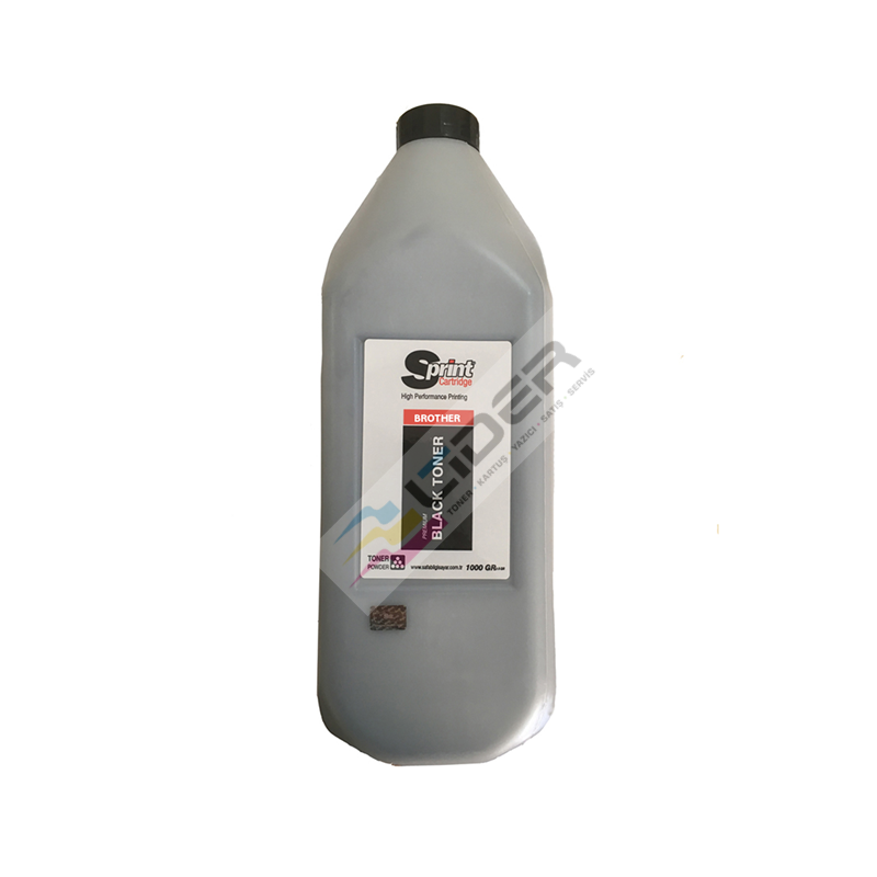S PRINT BROTHER ÜNİVERSAL TONER TOZU (1 KG) ⚫ SİYAH