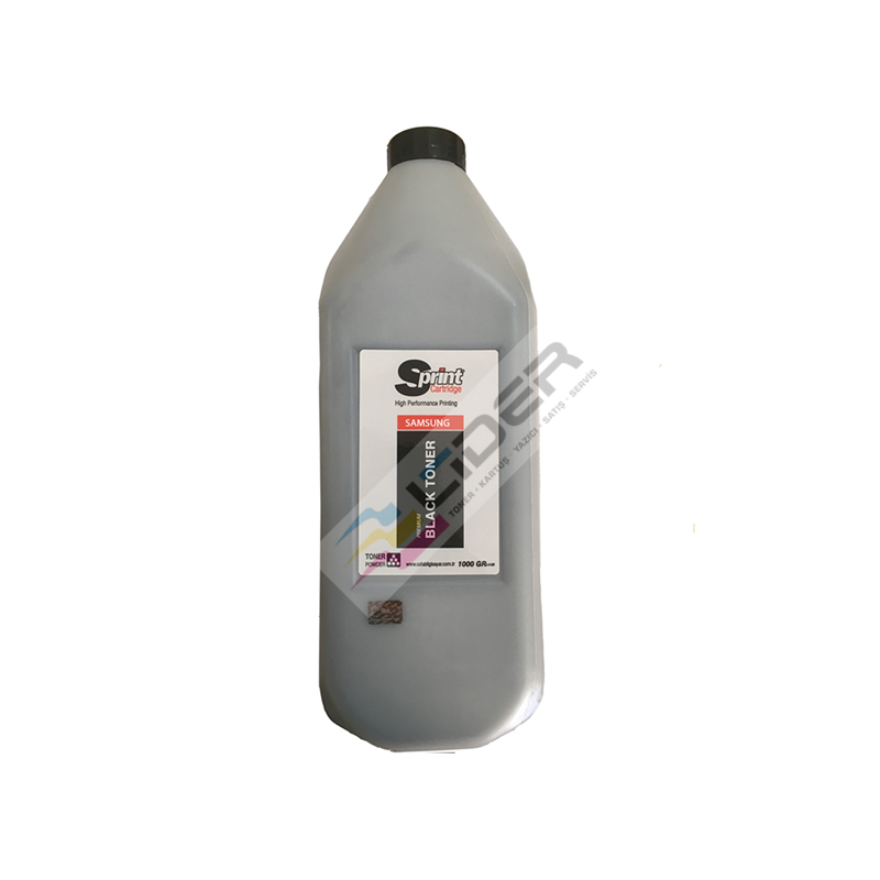 S PRINT SAMSUNG ÜNİVERSAL TONER TOZU (1 KG) ⚫ SİYAH