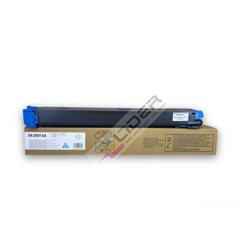 S PRINT SHARP DX-2000/DX-2500 ( DX-25GT ) CYAN TONER (7K*)Ⓜ️