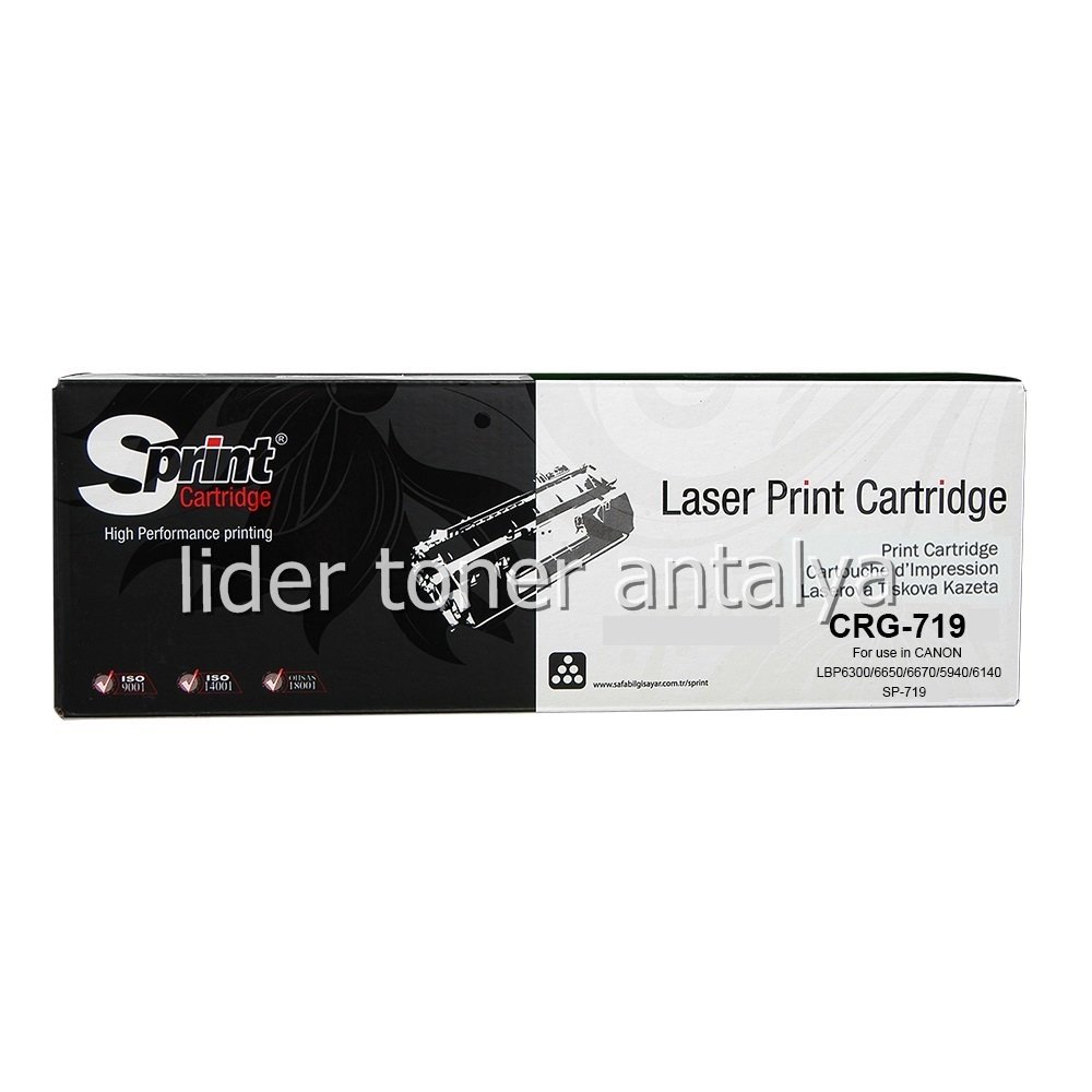 S PRINT CRG-719 TONER (2.3K*)