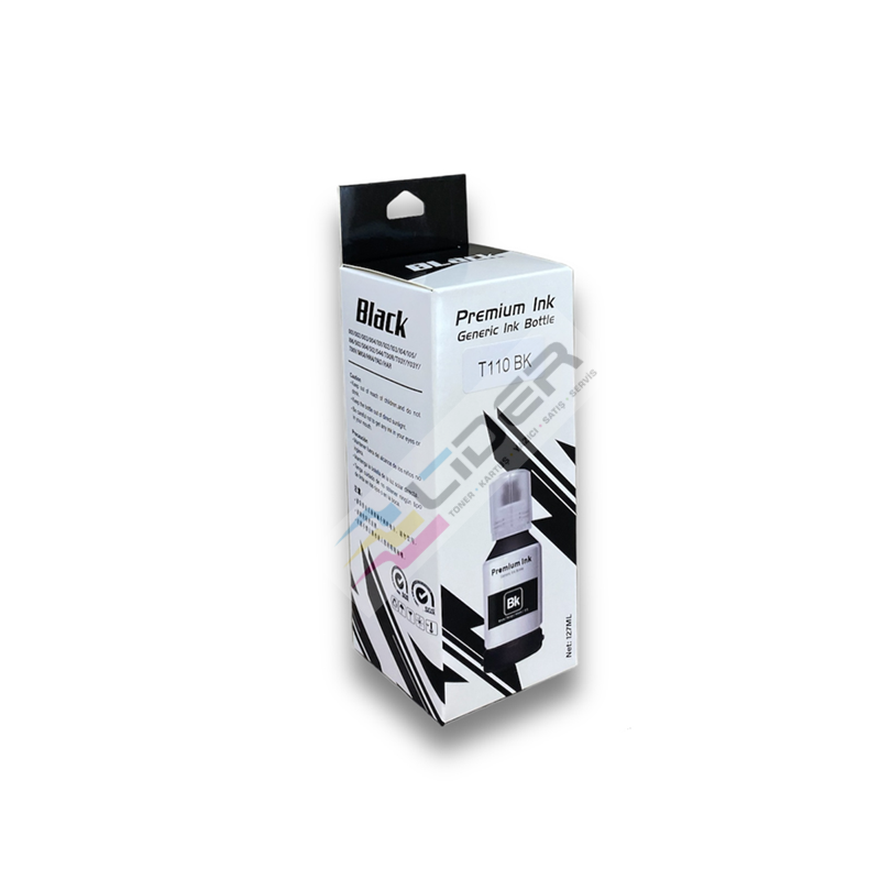 T110 BLACK MÜREKKEP (127 ML)