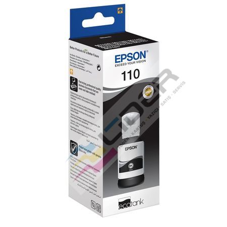 Epson 110-C13T03P14A Siyah Orjinal Mürekkep Yüksek Kapasiteli ⚫