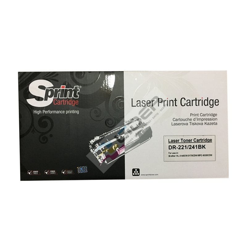 S PRINT DR-221 / DR-241 / DR-261 BLACK DRUM UNIT. (15K*)