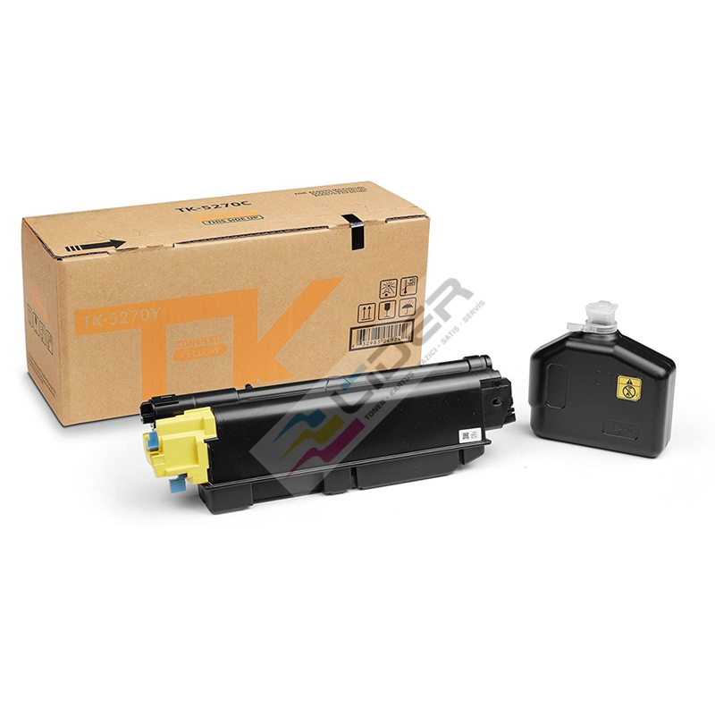 KYOCERA TK-5270 YELLOW TONER (6K*) ECOSYS P6230cdn / M6230cidn / M6630cidn ☀️