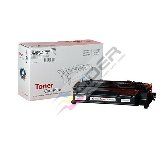 XBox HP UYUMLU CE505X,CF280X & CANON UYUMLU CRG-719H TONER (6.9K)