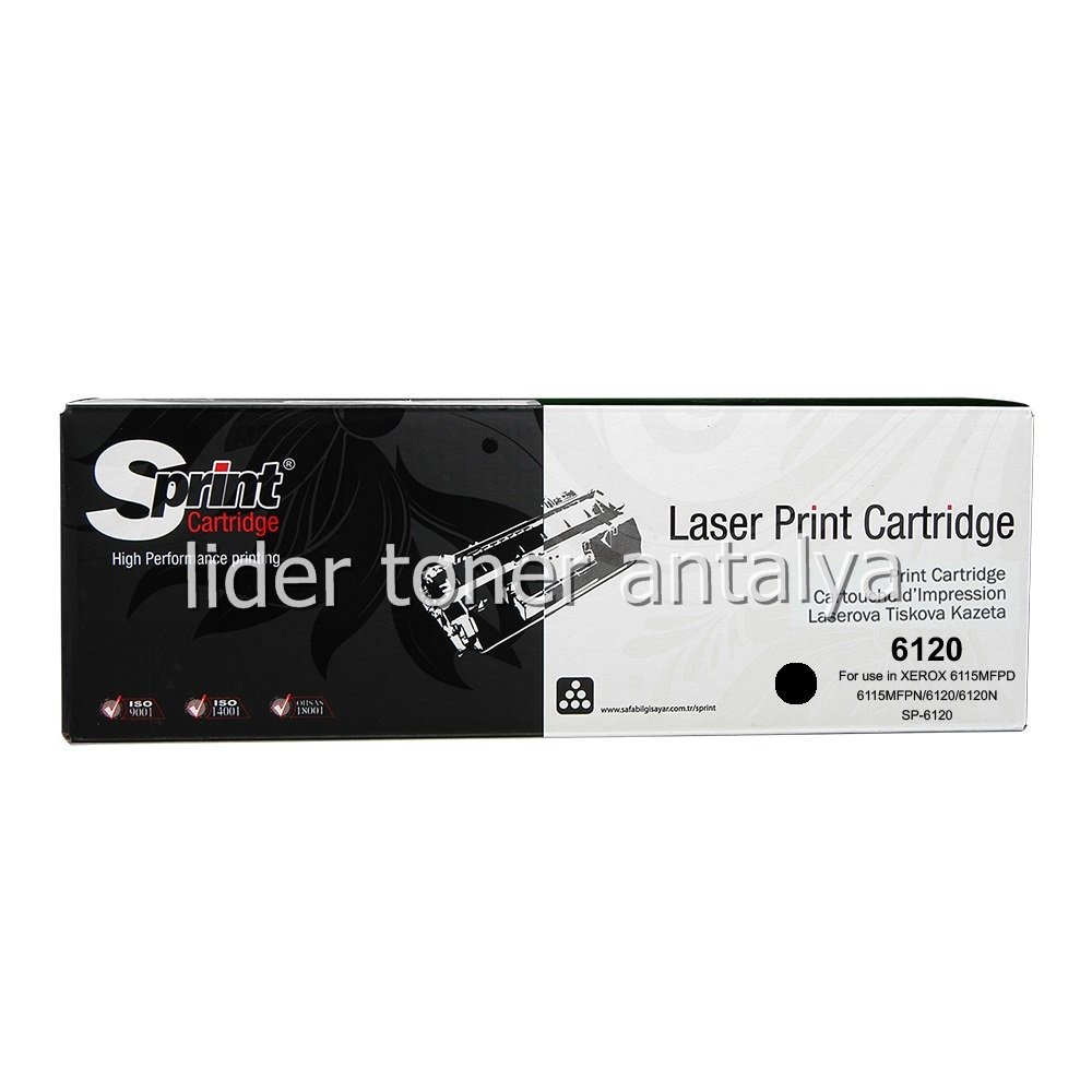 XEROX SPRİNT 6125 / 6125N SİYAH MUADİL TONER ANTALYA