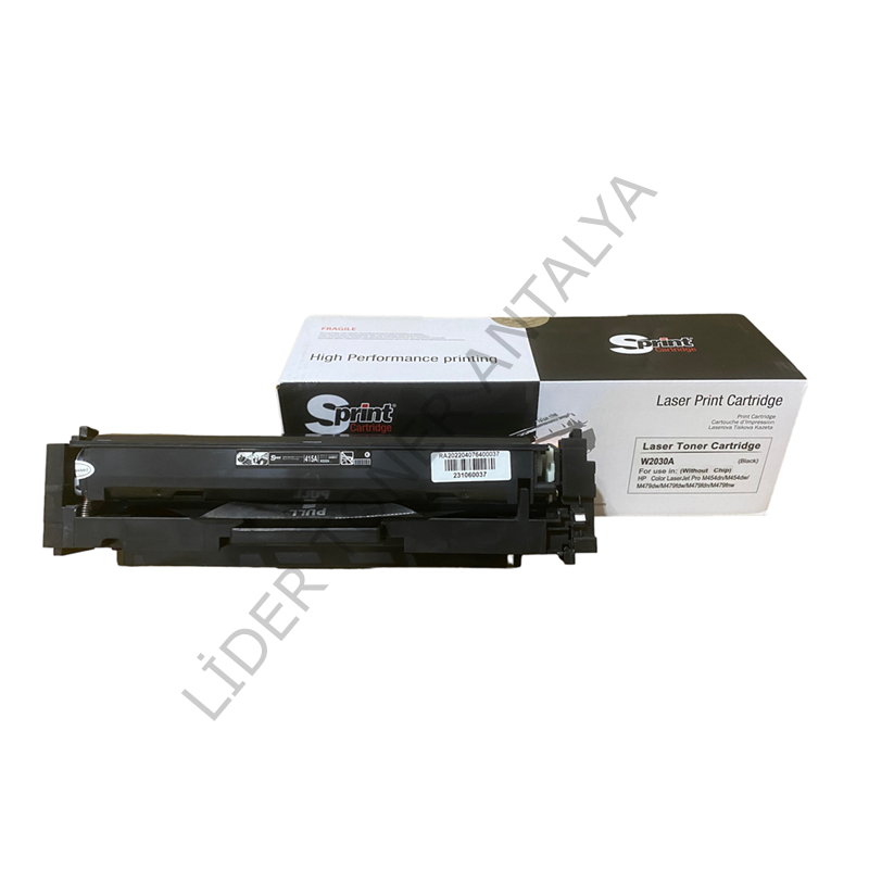 S PRINT HP W2030A (415A) CANON CRG-055 BLACK TONER-ÇİPSİZ (2.4K*)⛔
