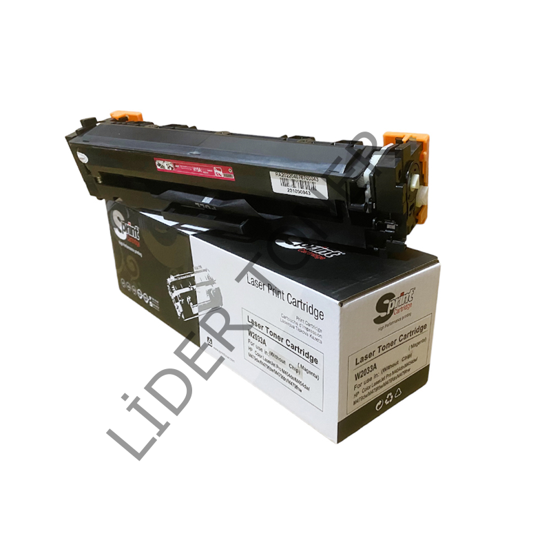 S PRINT HP W2033A (415A) CANON CRG-055 MAGENTA TONER-ÇİPSİZ (2.1K*)⛔