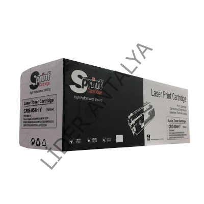 S PRINT CRG-054H / CRG-067H / CF542X (203X) YELLOW TONER (2.3K*) ÇİPLİ ✅