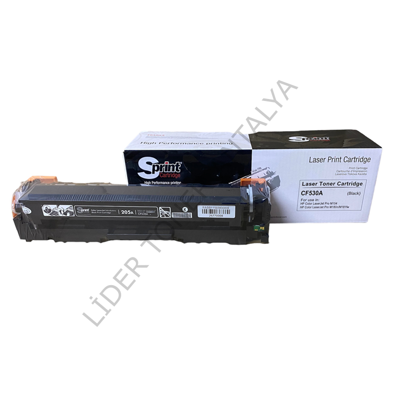 S PRINT CF530A (205A) BLACK TONER (1.1K*)