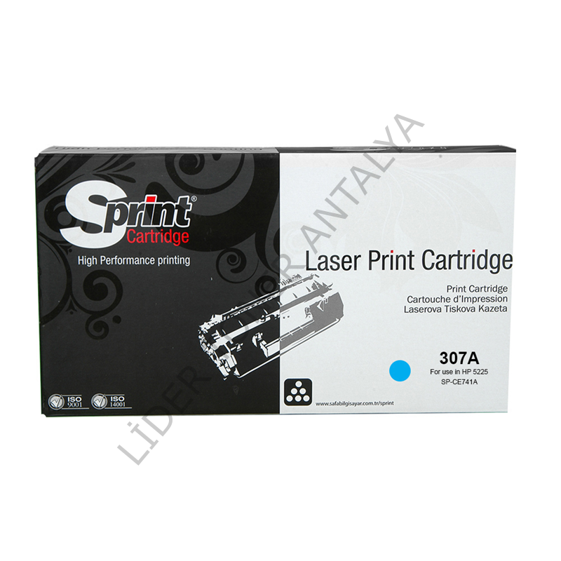 S PRINT CE741A (307A) CYAN TONER (7.3K*)