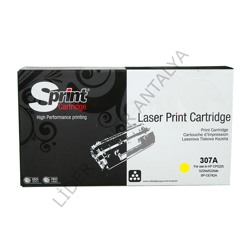 S PRINT CE742A (307A) YELLOW TONER (7.3K*)