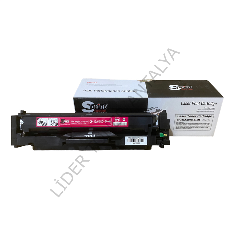 S PRINT CF413A (410A) CRG-046 MAGENTA TONER (2.3K*)