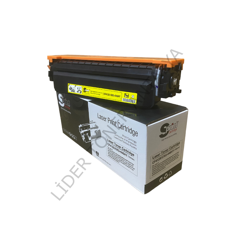 S PRINT HP CF412X (410X) CRG-046H YELLOW TONER 5 K*