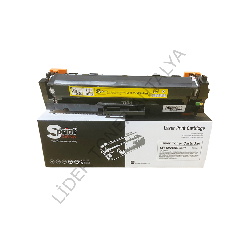 S PRINT CF412A (410A) CRG-046 YELLOW TONER (2.3K*)