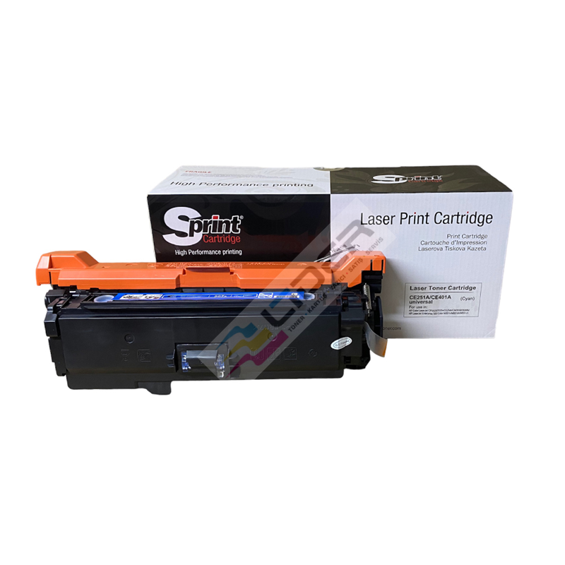S PRINT CE401A/CE251A (507A/504A) CYAN TONER (7K*)