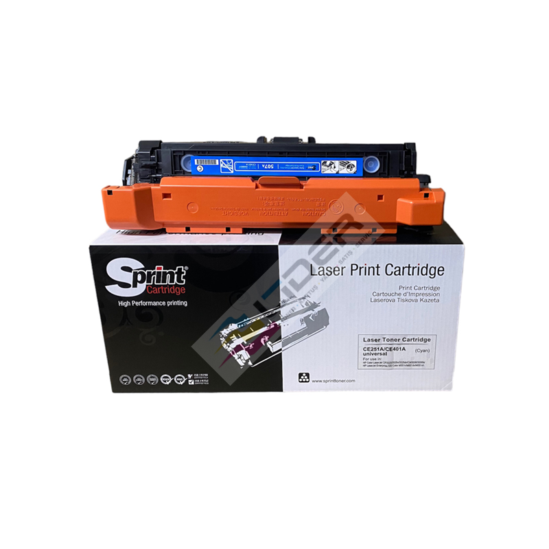 S PRINT CE401A/CE251A (507A/504A) CYAN TONER (7K*)
