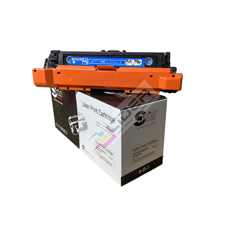 S PRINT CE401A/CE251A (507A/504A) CYAN TONER (7K*)