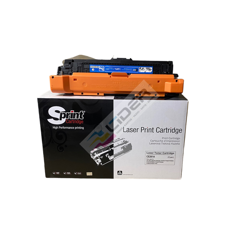S PRINT CE261A (647A) CYAN TONER (11K*)