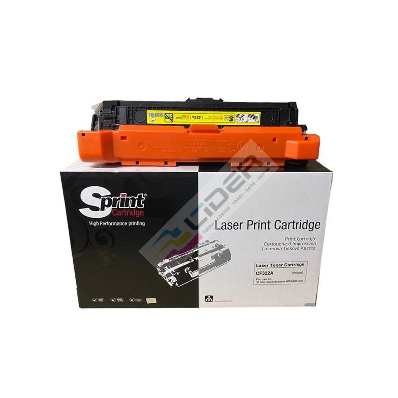 S PRINT CF322 (652A) YELLOW TONER (16.5K*)