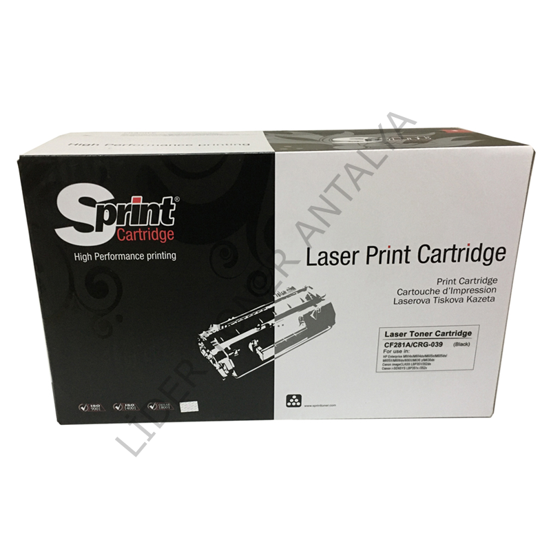 S PRINT  HP CF281A / CANON CRG-039 TONER - 10,5K*