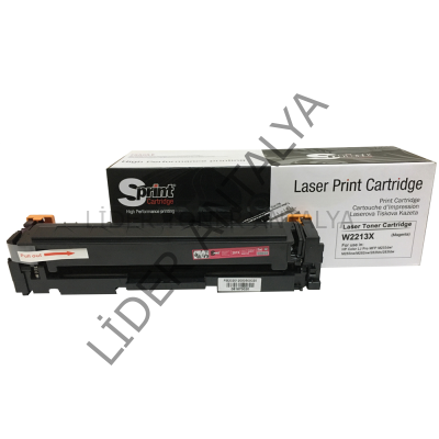S PRINT HP W2213A (207A) MAGENTA TONER 1.25K*-ÇİPSİZ⛔
