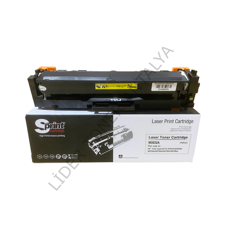 S PRINT W2032A (415A) YELLOW TONER (2.1K*) ÇİPLİ✅