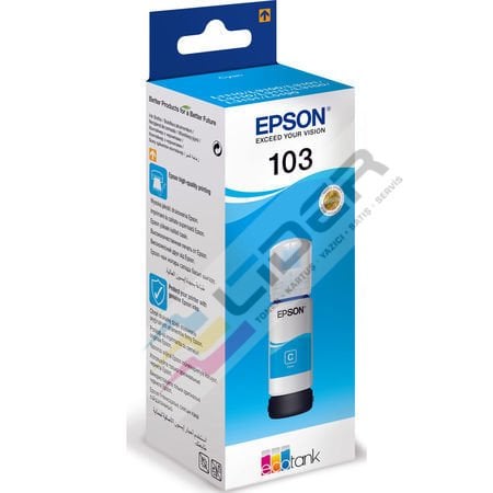 Epson 103-C13T00S24A Mavi Orjinal MürekkepⓂ️