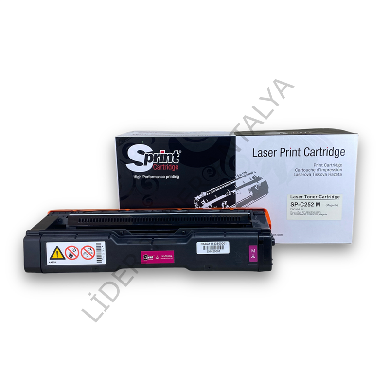 S PRINT SP-C252 / SP-C262 MAGENTA TONER (6K*)