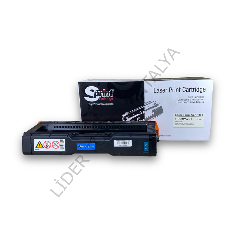S PRINT SP-C252 / SP-C262 CYAN TONER (6K*)