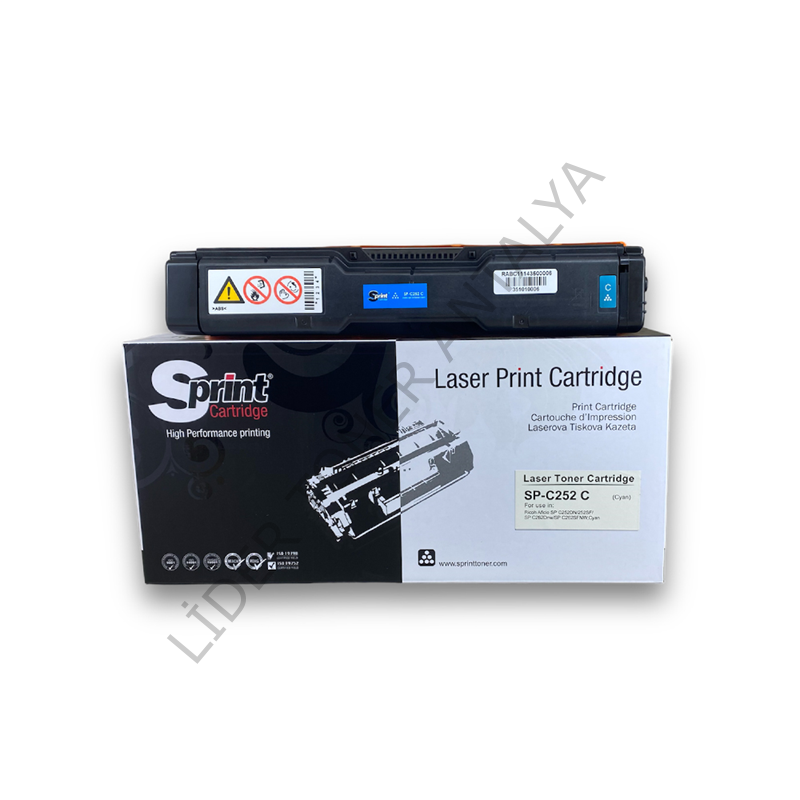 S PRINT SP-C252 / SP-C262 CYAN TONER (6K*)