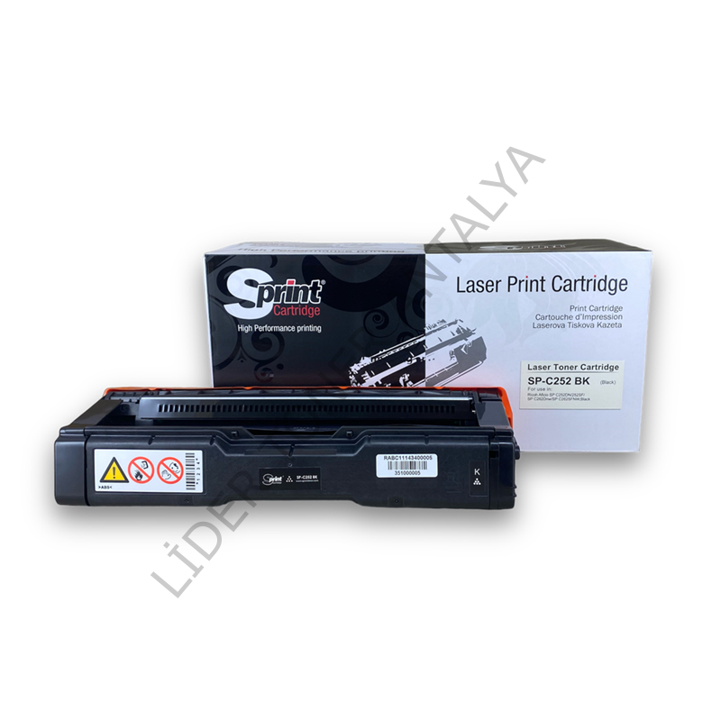 S PRINT SP-C252 / SP-C262 BLACK TONER (6.5K*)