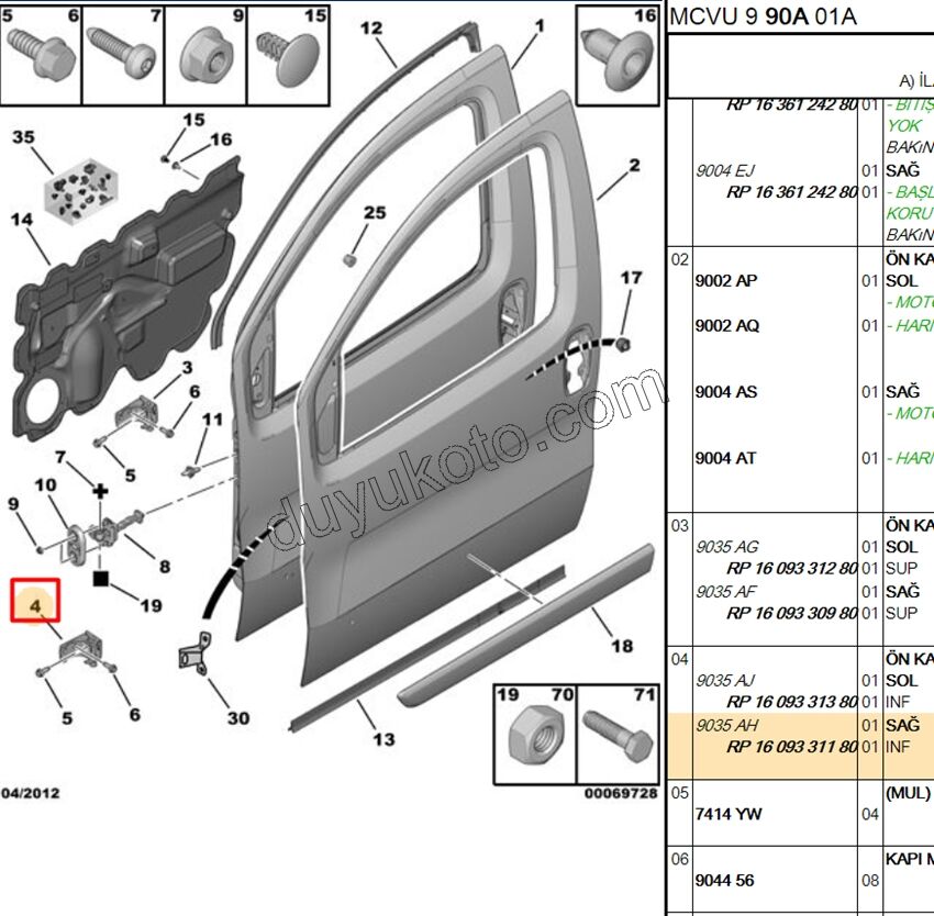 MENTESE KAPI ON ALT R PBP