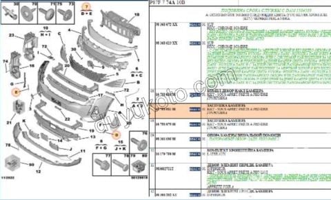KAPAK ON TAMPON LED ALTI TK P30082MQ KROM+