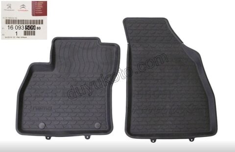 Citroen Nemo Kauçuk Paspas Takımı (Nemo Yazılı)